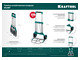 Хозяйственная тележка KRAFTOOL ATLANT, до 120кг, каркас и платформа из алюминия, платформа 48.5х35см, колеса d18см, вес 6.9кг, скла