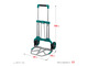 Хозяйственная тележка KRAFTOOL ATLANT, до 120кг, каркас и платформа из алюминия, платформа 48.5х35см, колеса d18см, вес 6.9кг, скла
