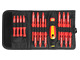 Набор высоковольтных отверток KRAFTOOL 18 предм, с чехлом (220092-H18)