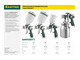 Пневматический краскопульт KRAFTOOL 06565-1.0 AIRKRAFT MINI, HVLP, 1 мм, с верхним бачком