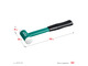 Безынерционный молоток KRAFTOOL Dead Blow, 30 мм, 450 г (2078-30)