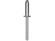 Заклепки стальные KRAFTOOL 4.8 x 25 мм, 250 шт (311703-48-25)