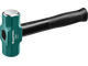 Кувалда со стальной удлинённой обрезиненной рукояткой KRAFTOOL Steel FORCE, 8 кг (2009-8)