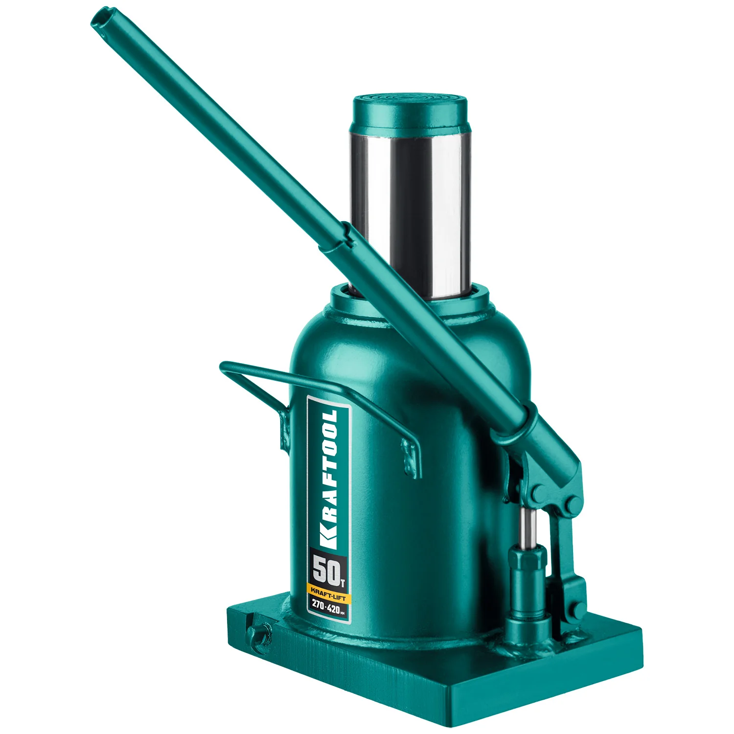 Домкрат гидравлический бутылочный KRAFTOOL 50 т, 270 - 420 мм (43462-50)