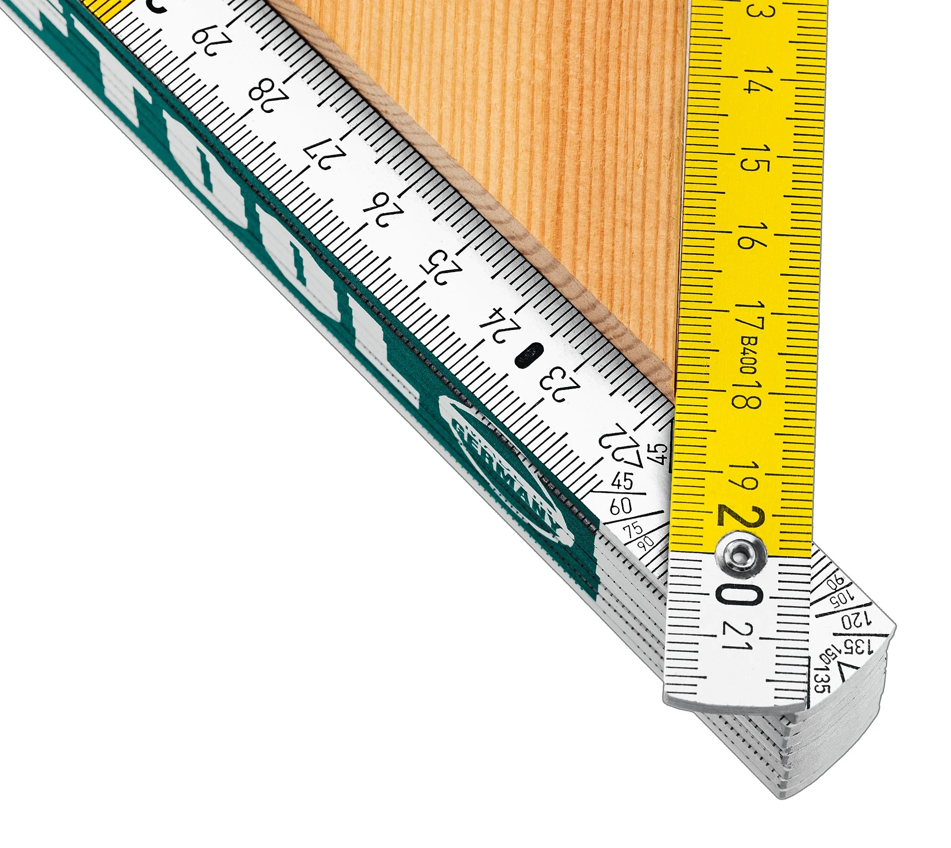 Метр складной деревянный профессиональный KRAFTOOL 2.4 м (34729)