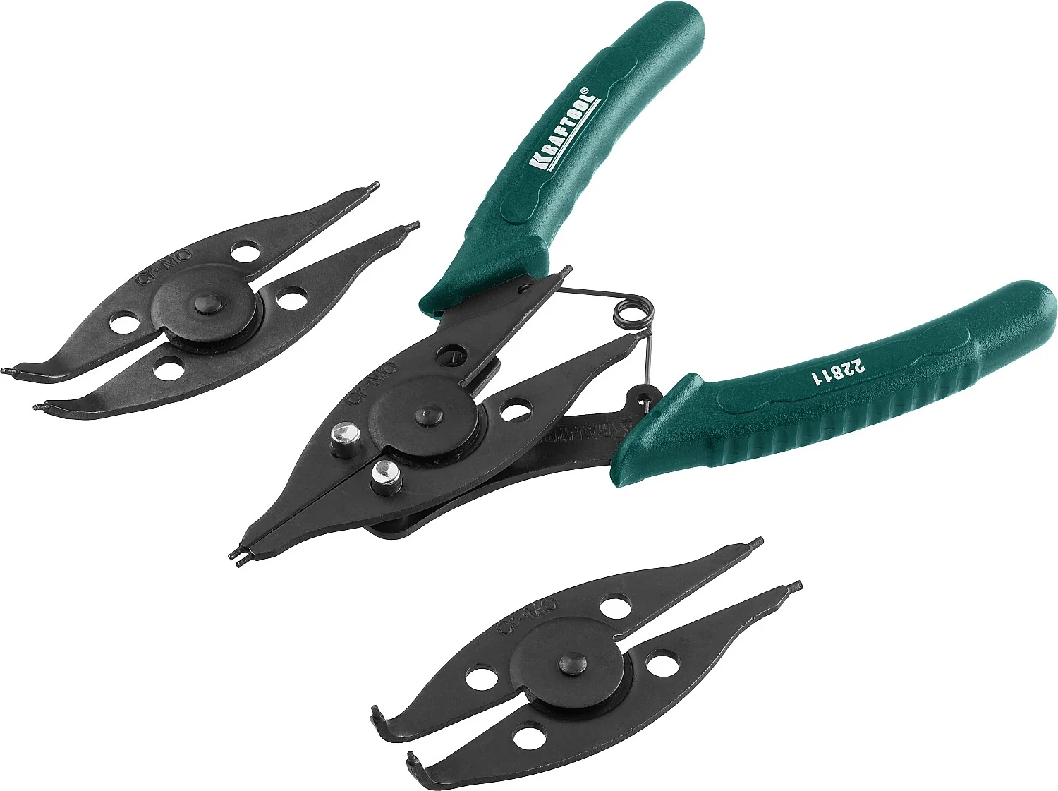 Съемник стопорных колец KRAFTOOL Universal 6-in-1, внешний/внутренний (22811)