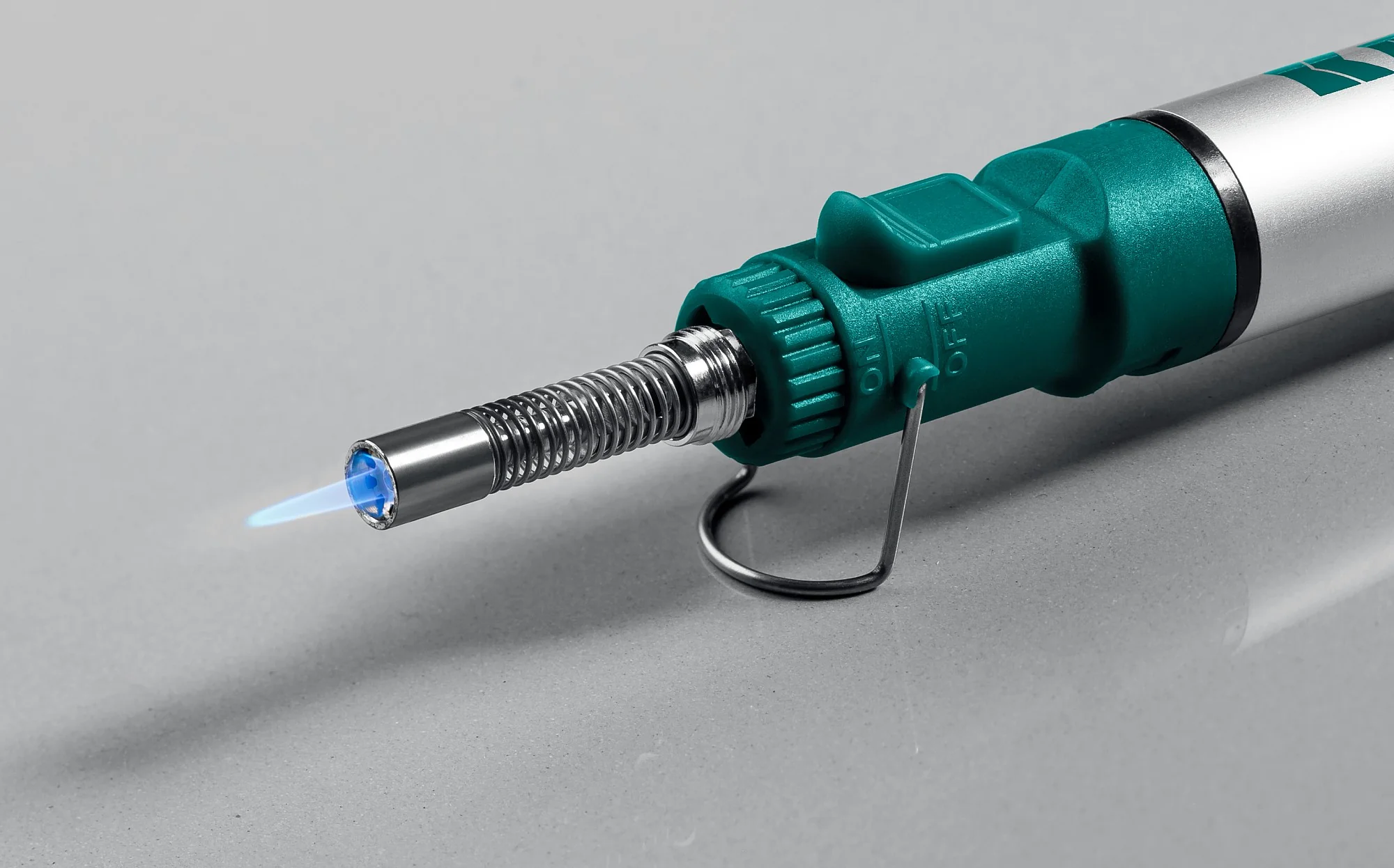 Паяльник газовый KRAFTOOL 70 A, 30 - 70 Вт, 1300°С, горелка, фен, набор 3 в 1 (55504-H3)