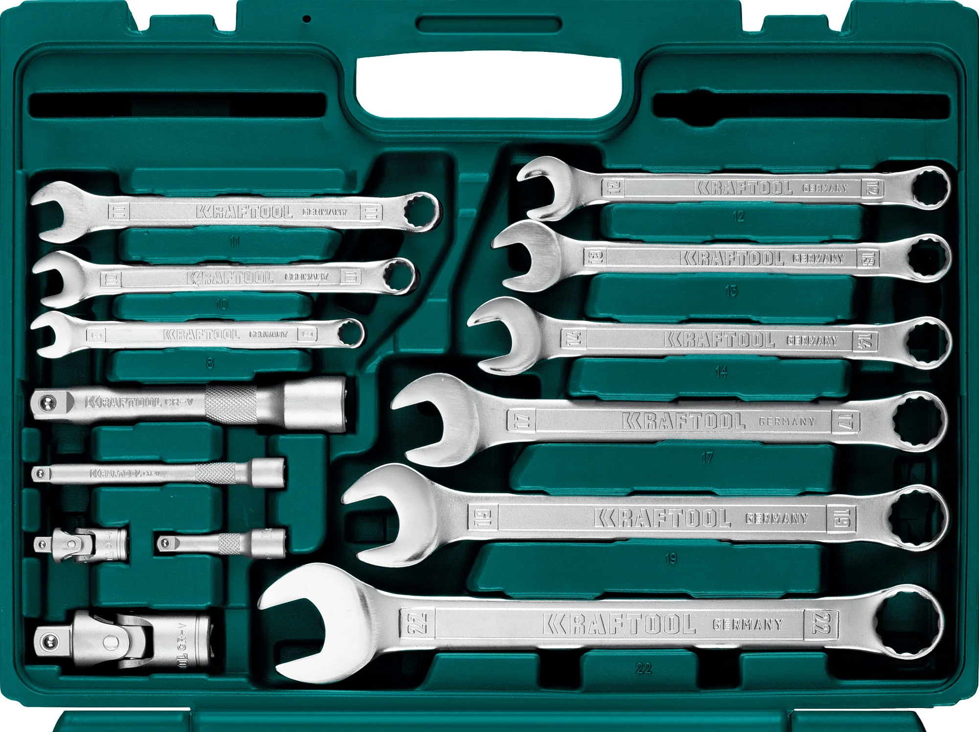 Универсальный набор инструмента KRAFTOOL X-Drive 82, 82 предм., (1/2″+1/4″) (27887-H82)