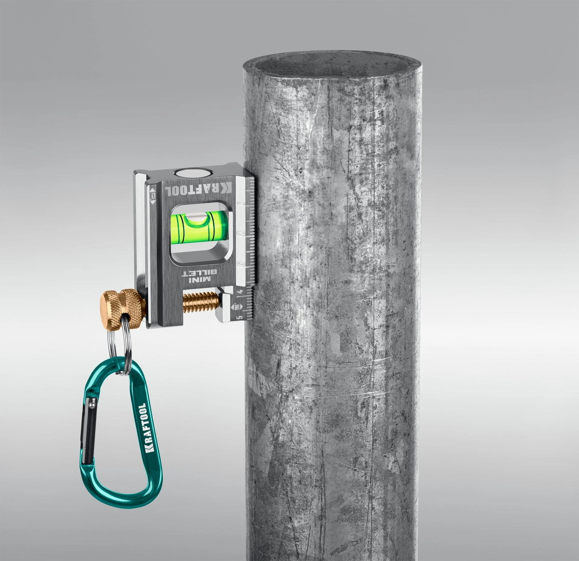 Уровень брусковый магнитный KRAFTOOL 50 мм (34791)