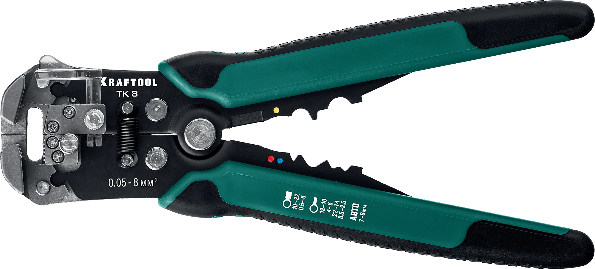 Стриппер автоматический KRAFTOOL 0.05 - 8 мм2 (22637)