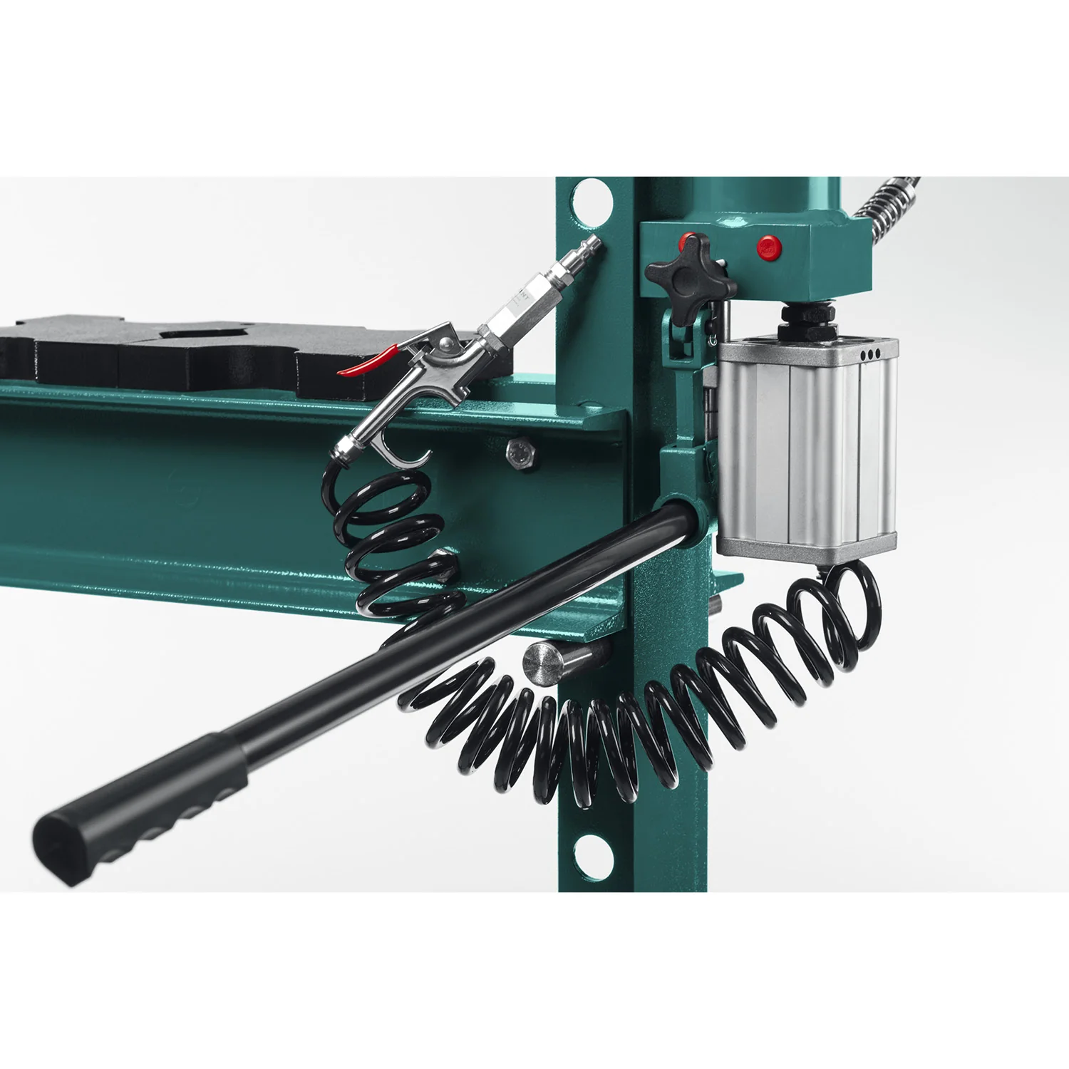 Пресс гидравлический KRAFTOOL 20 т, с гидронасосом и пневмоприводом (43473-20)