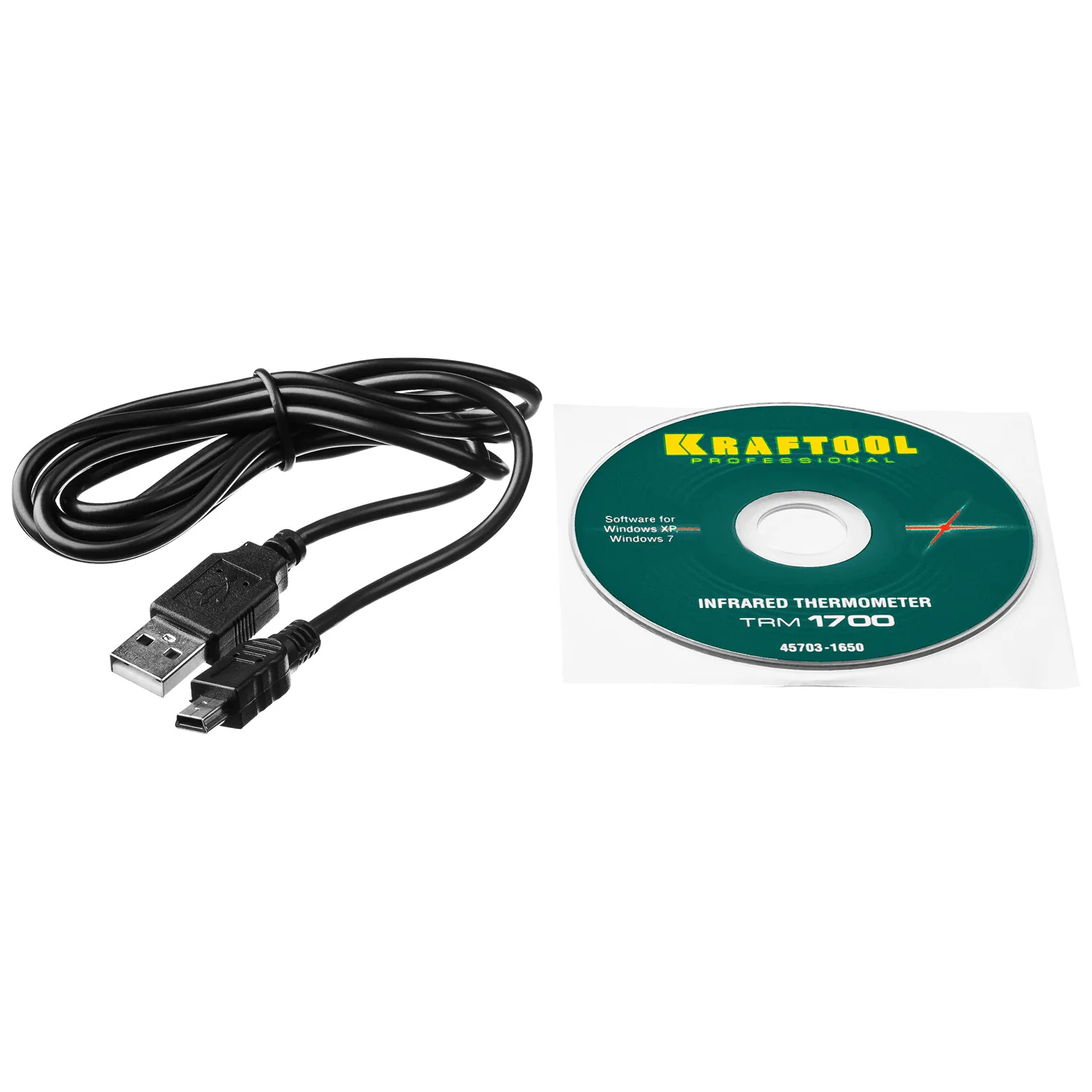 Пирометр инфракрасный KRAFTOOL -30° +1650°С (45701-1650)