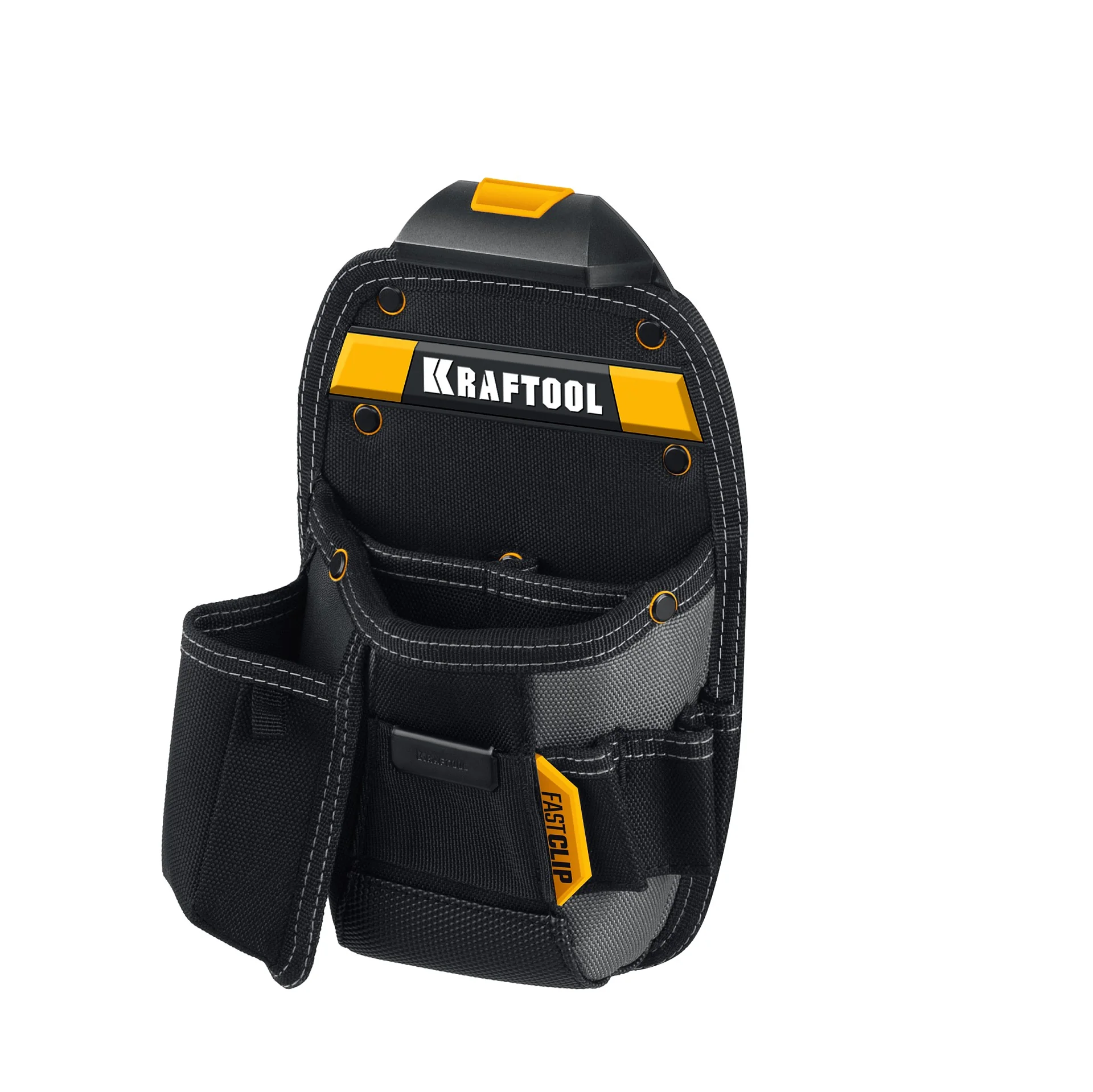 Пояс монтажника KRAFTOOL KBS-3, в комплекте: пояс монтажника, большая сумка, малая сумка (38762)