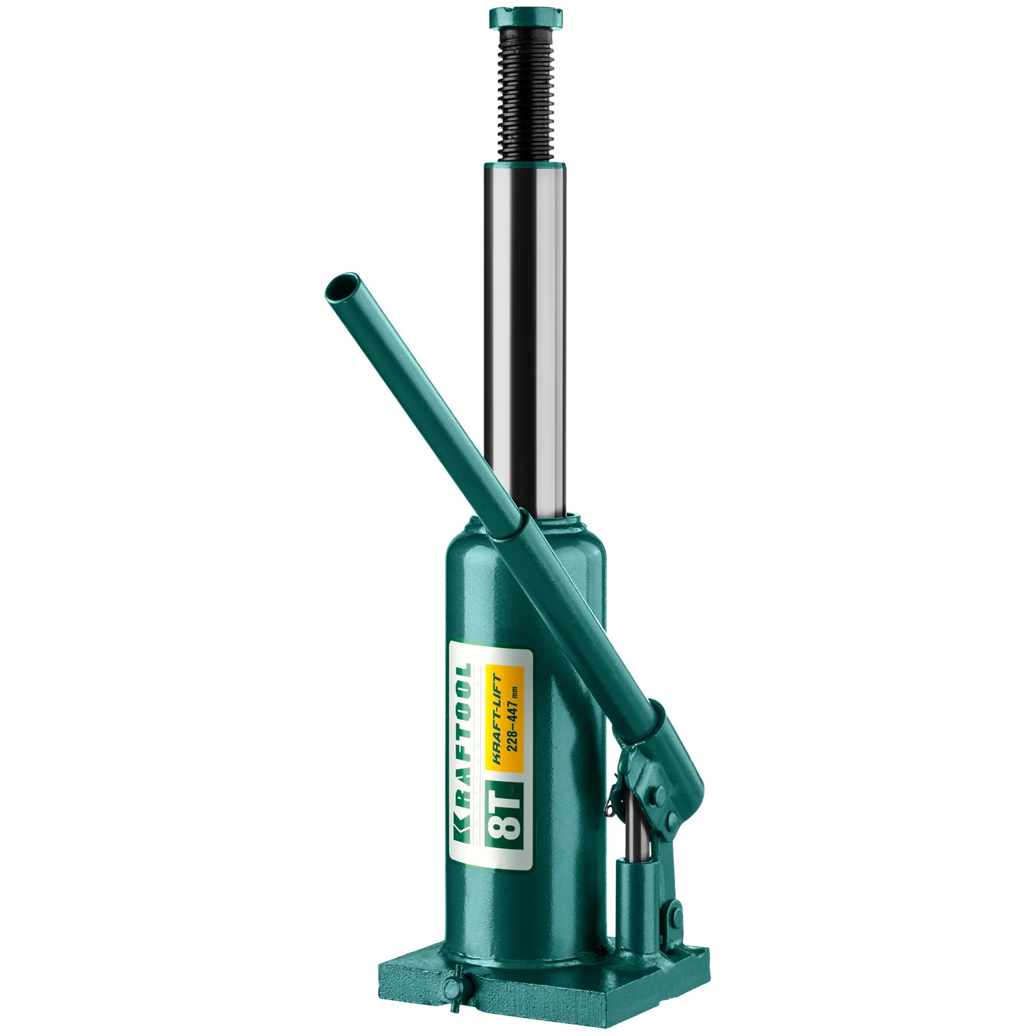 Домкрат гидравлический бутылочный KRAFTOOL 8 т, 230 - 457 мм (43462-8)