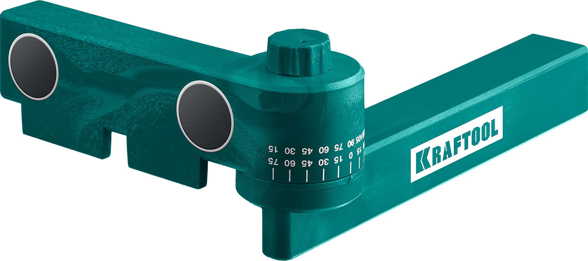 Стусло многопозиционное поворотное KRAFTOOL 12 углов (15°- 180°), с магнитной направляющей (15388)