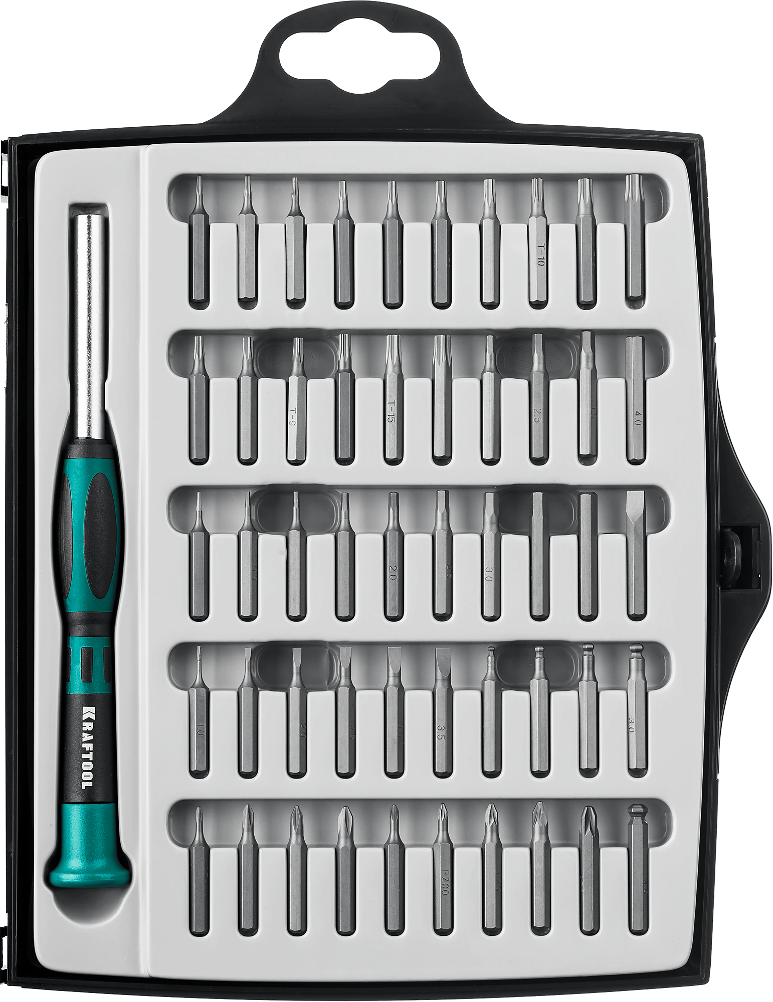 Отвертка для точных работ KRAFTOOL Precision-51, 51 предм. (25691)
