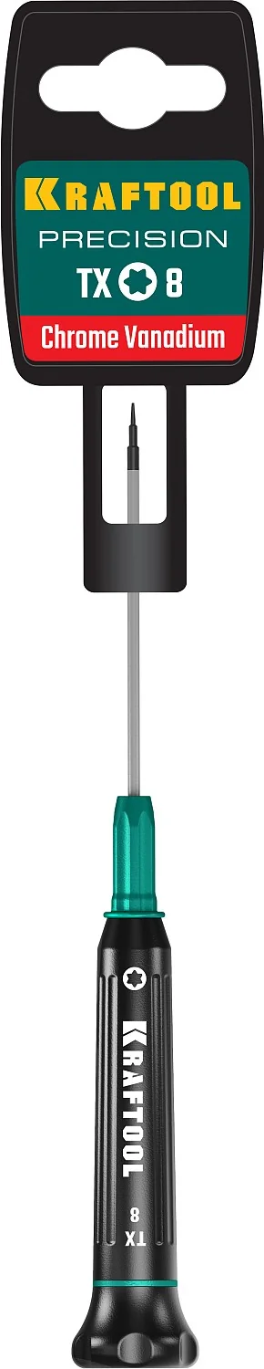 Отвертка для точных работ KRAFTOOL Precision TX8 (25684-08)