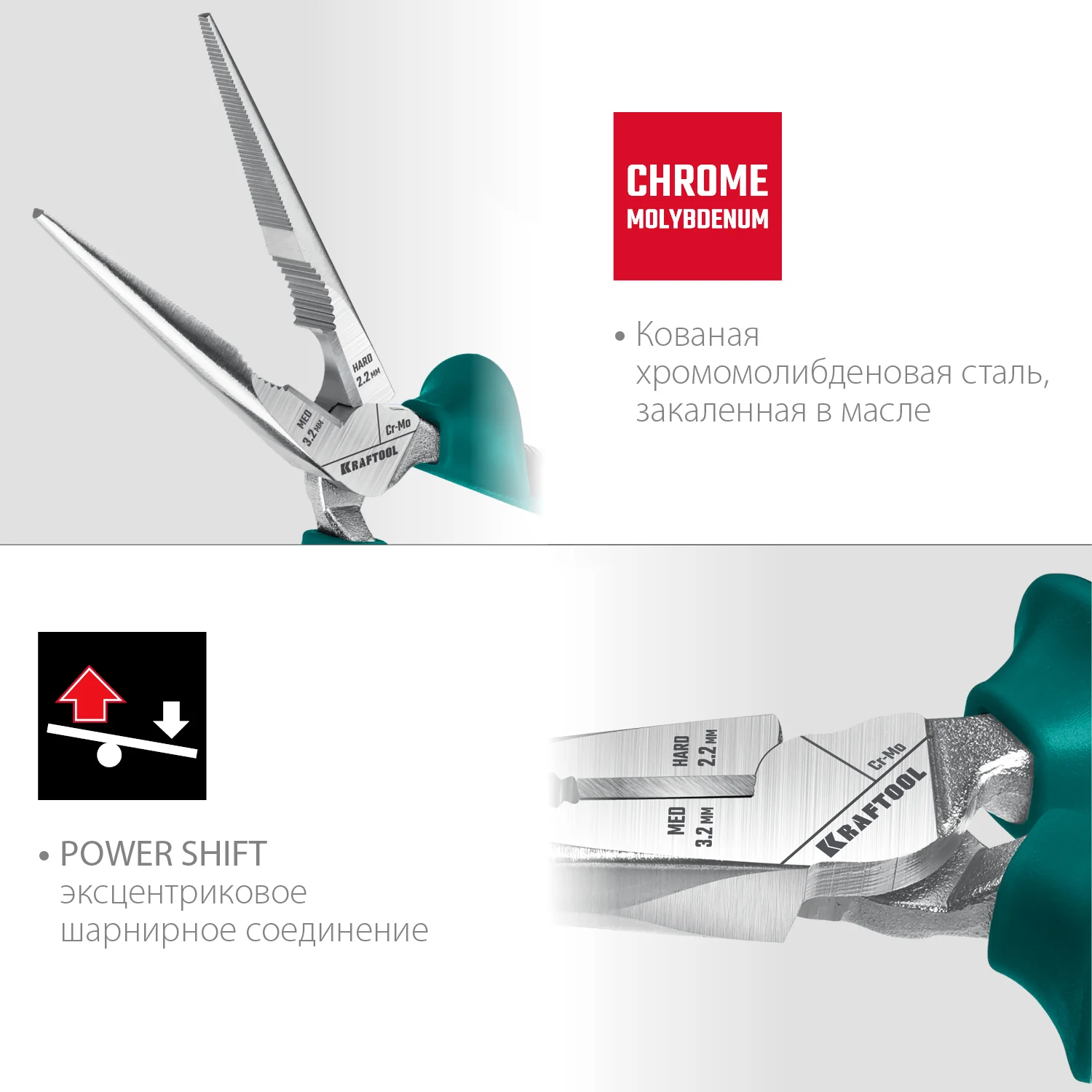 Тонкогубцы KRAFTOOL KraftMax, 200 мм (22011-3-20)