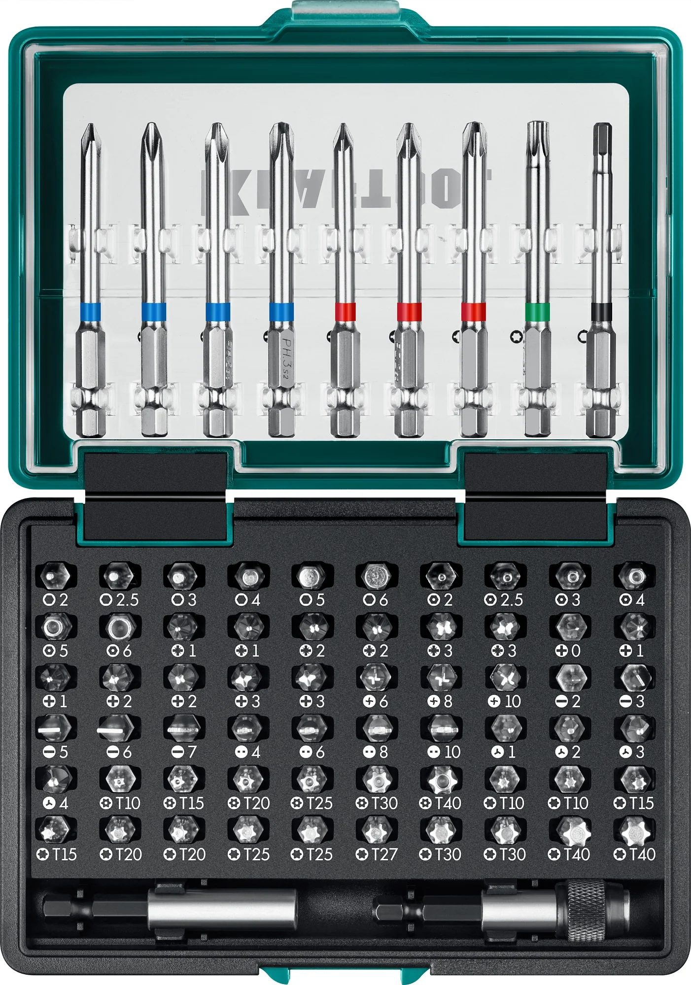 Набор многофункциональных бит KRAFTOOL C-Drive 71, 71 шт (26067-H71)