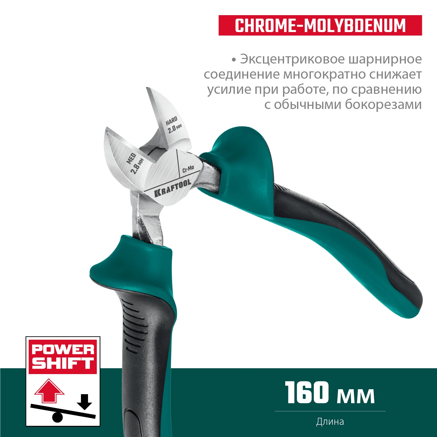 Бокорезы KRAFTOOL 160 мм (22011-5-16)