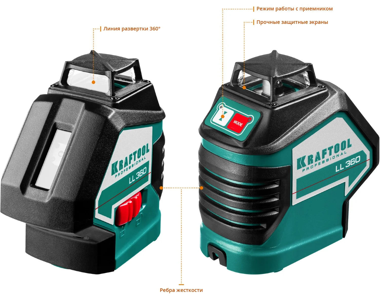 Нивелир лазерный KRAFTOOL 360 (34645-3)