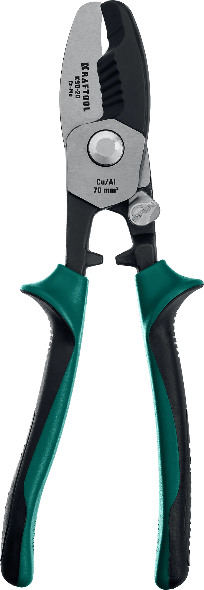 Кабелерез KRAFTOOL d 20мм, 200мм, с двойными режущими кромками (23332-20)