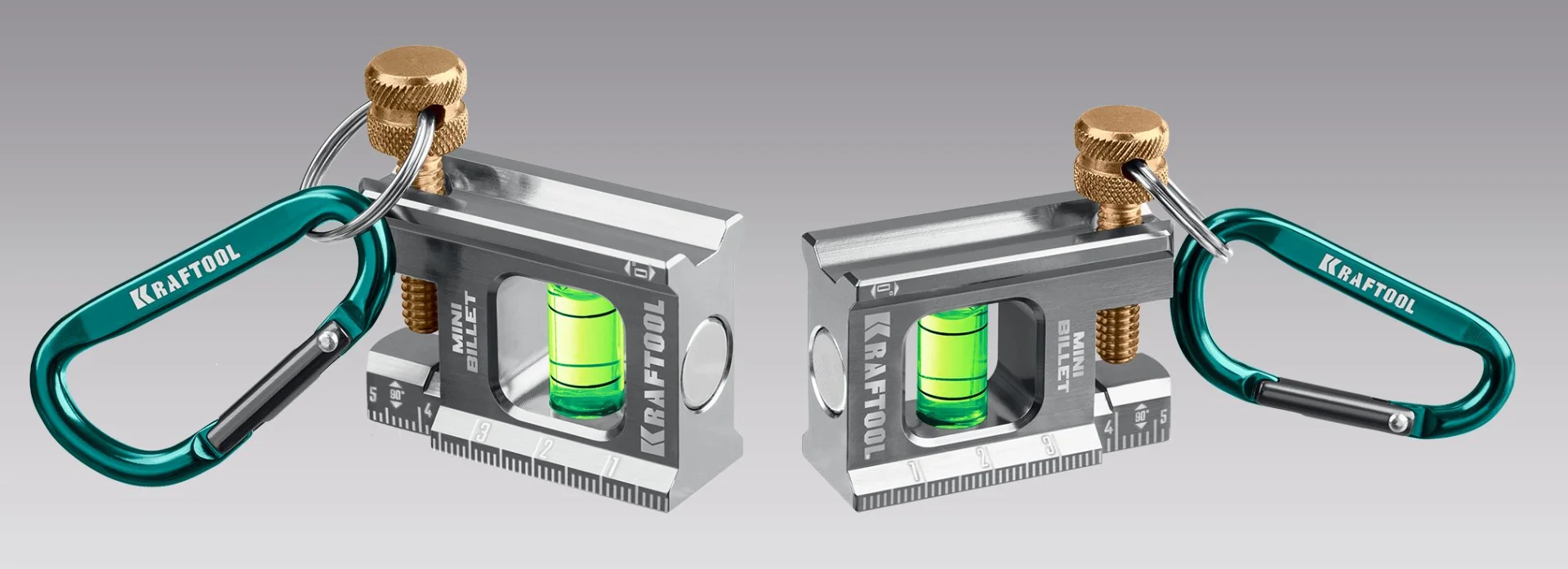 Уровень брусковый магнитный KRAFTOOL 50 мм (34791)