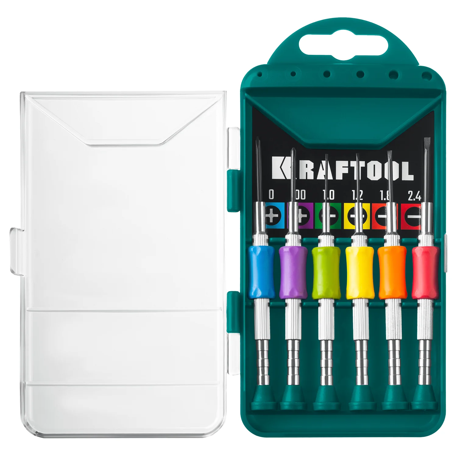 Отвертка для точных работ KRAFTOOL Precision-6, 6 предм. (25679)