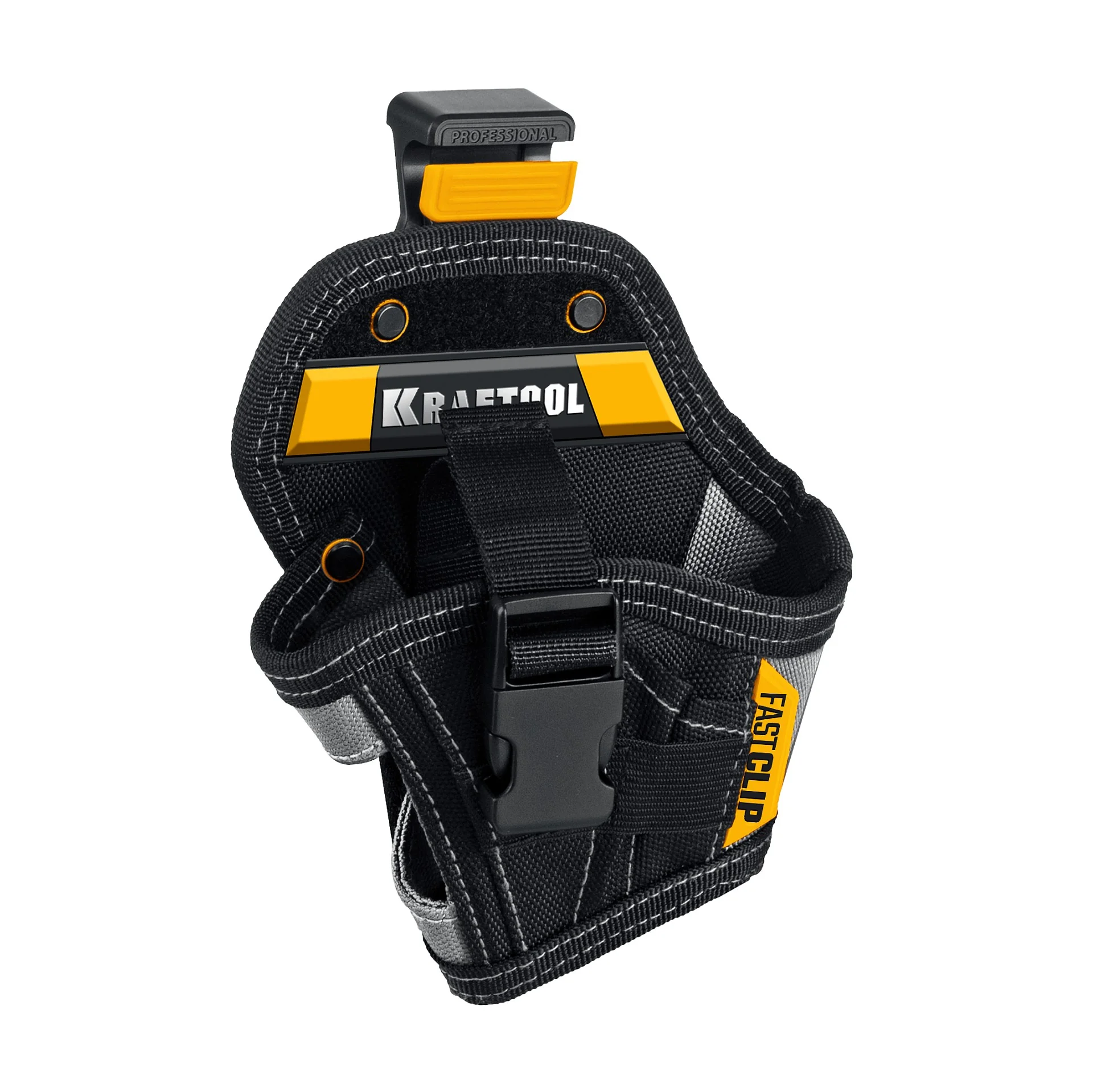 Кобура KRAFTOOL KH-5C, для шуруповерта с быстросъёмным креплением FastClip, компактная (38770)