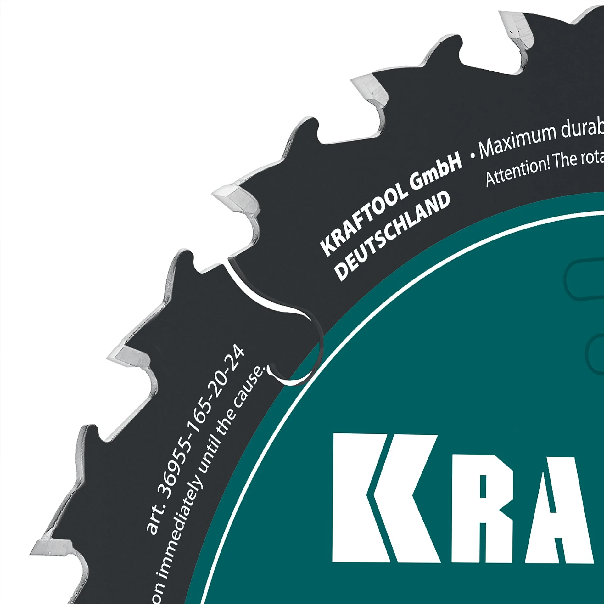 Диск пильный по дереву KRAFTOOL 36955-165-20-24 Slim wood cut 165 х 20 x 1.6 мм, 24Т