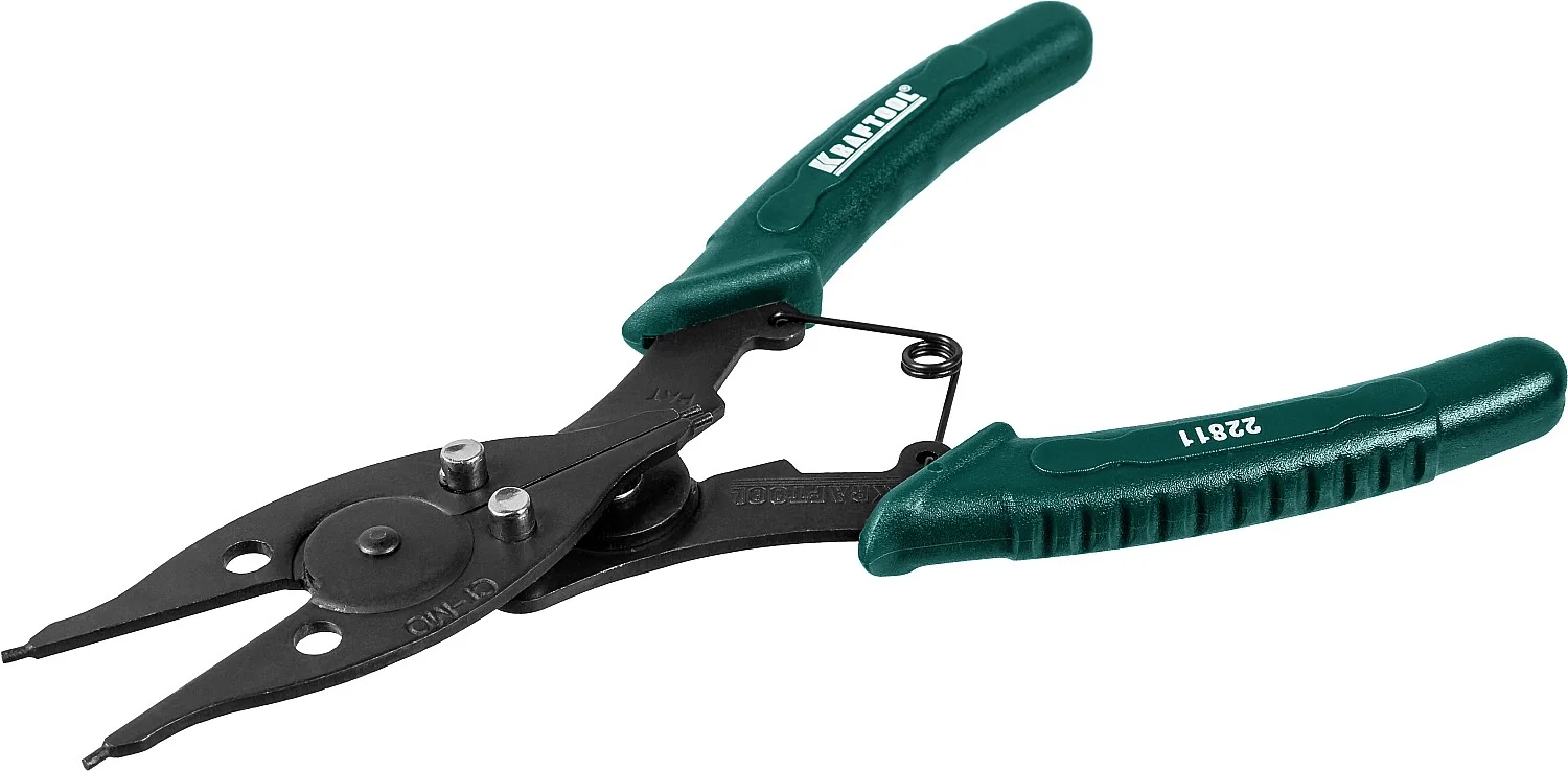 Съемник стопорных колец KRAFTOOL Universal 6-in-1, внешний/внутренний (22811)