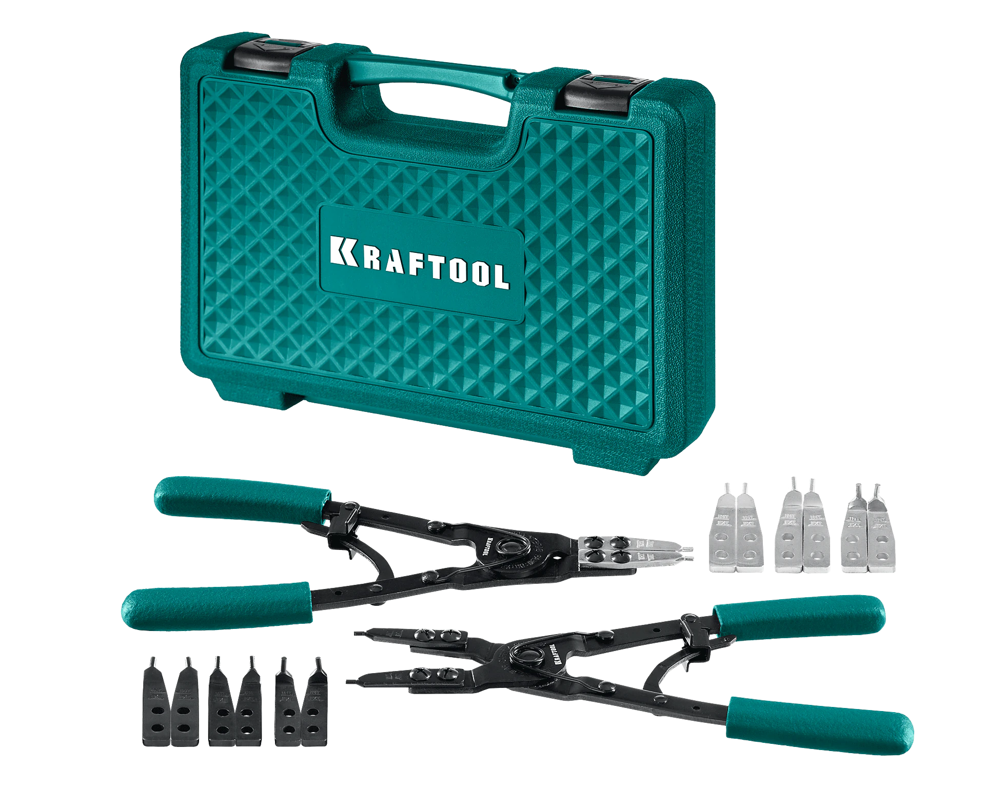 Съемник стопорных колец KRAFTOOL HEAVY 270, внешний/внутренний (22814)