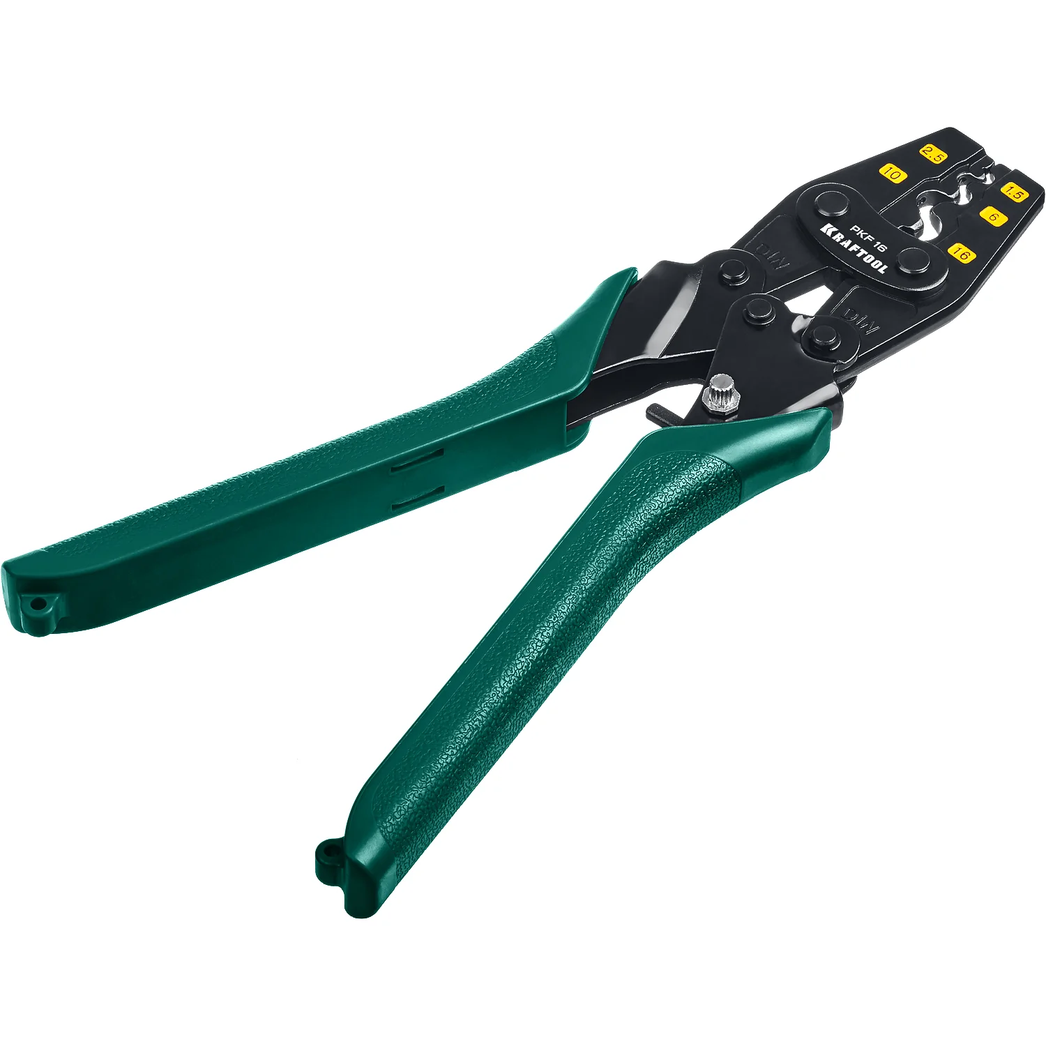 Пресс-клещи усиленные KRAFTOOL 1.5 - 16 мм2, для медных наконечников и гильз (45466)