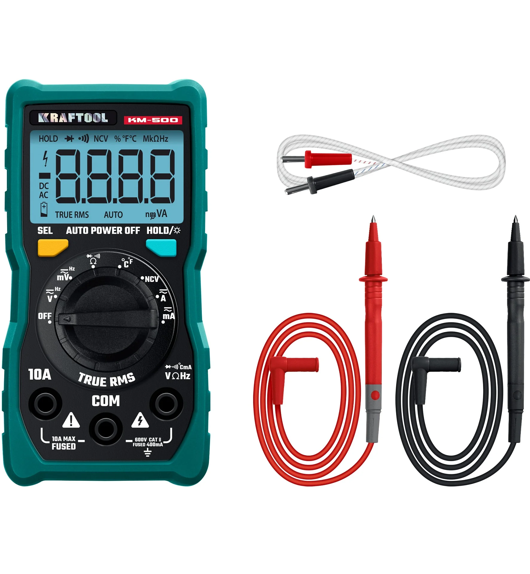 Мультиметр цифровой KRAFTOOL 500 (59856)