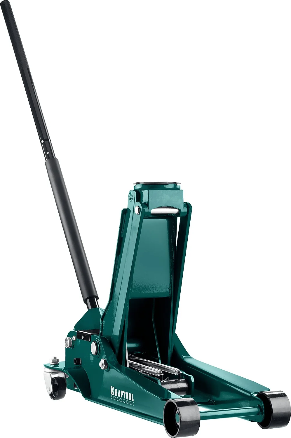 Домкрат подкатной универсальный KRAFTOOL 3.5 т, 95 - 552 мм, для СТО (43454-3.5)