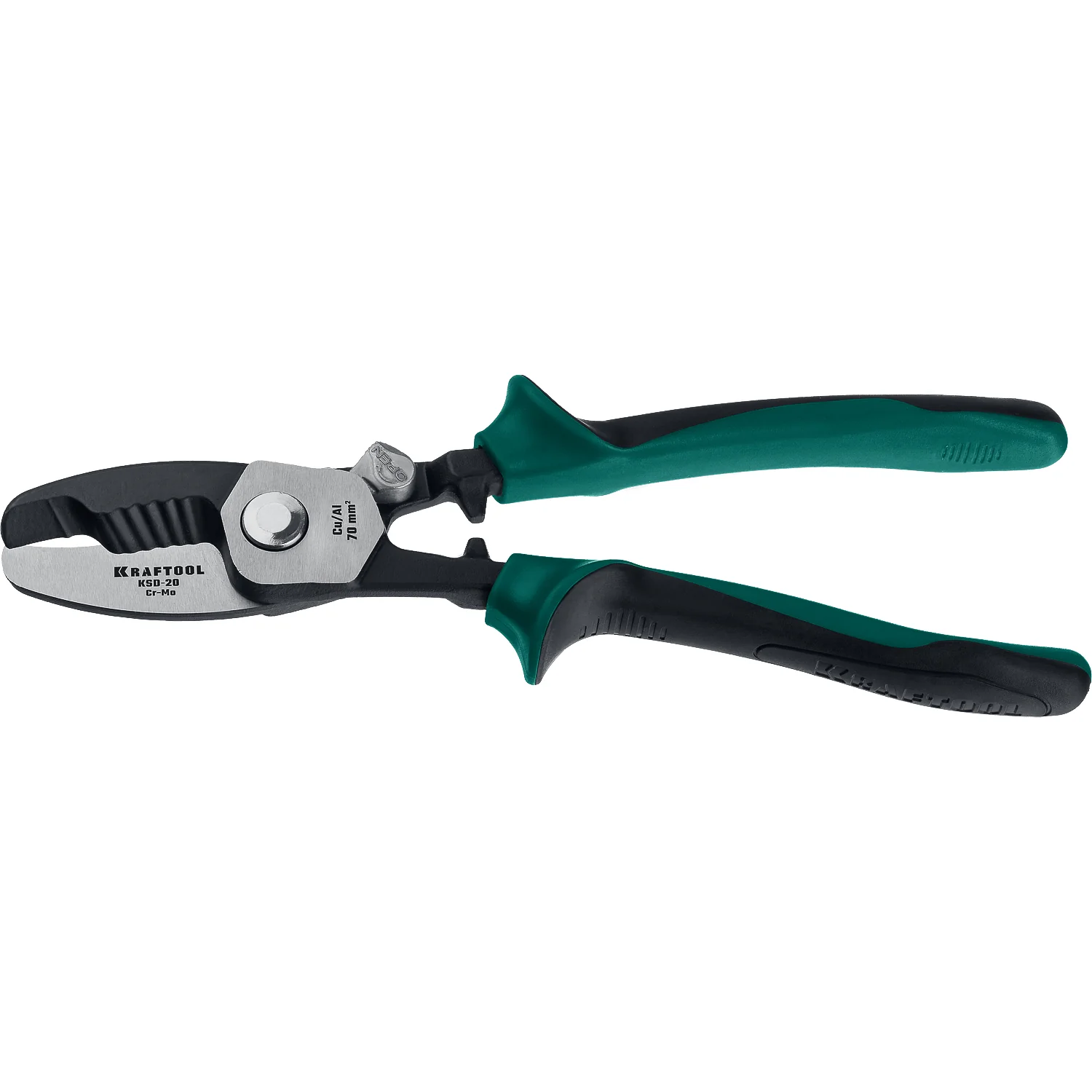 Кабелерез KRAFTOOL d 20мм, 200мм, с двойными режущими кромками (23332-20)