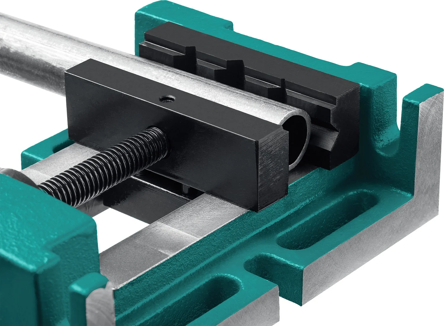 Трехсторонние, станочные сверлильные тиски KRAFTOOL 100 мм (32716-100)