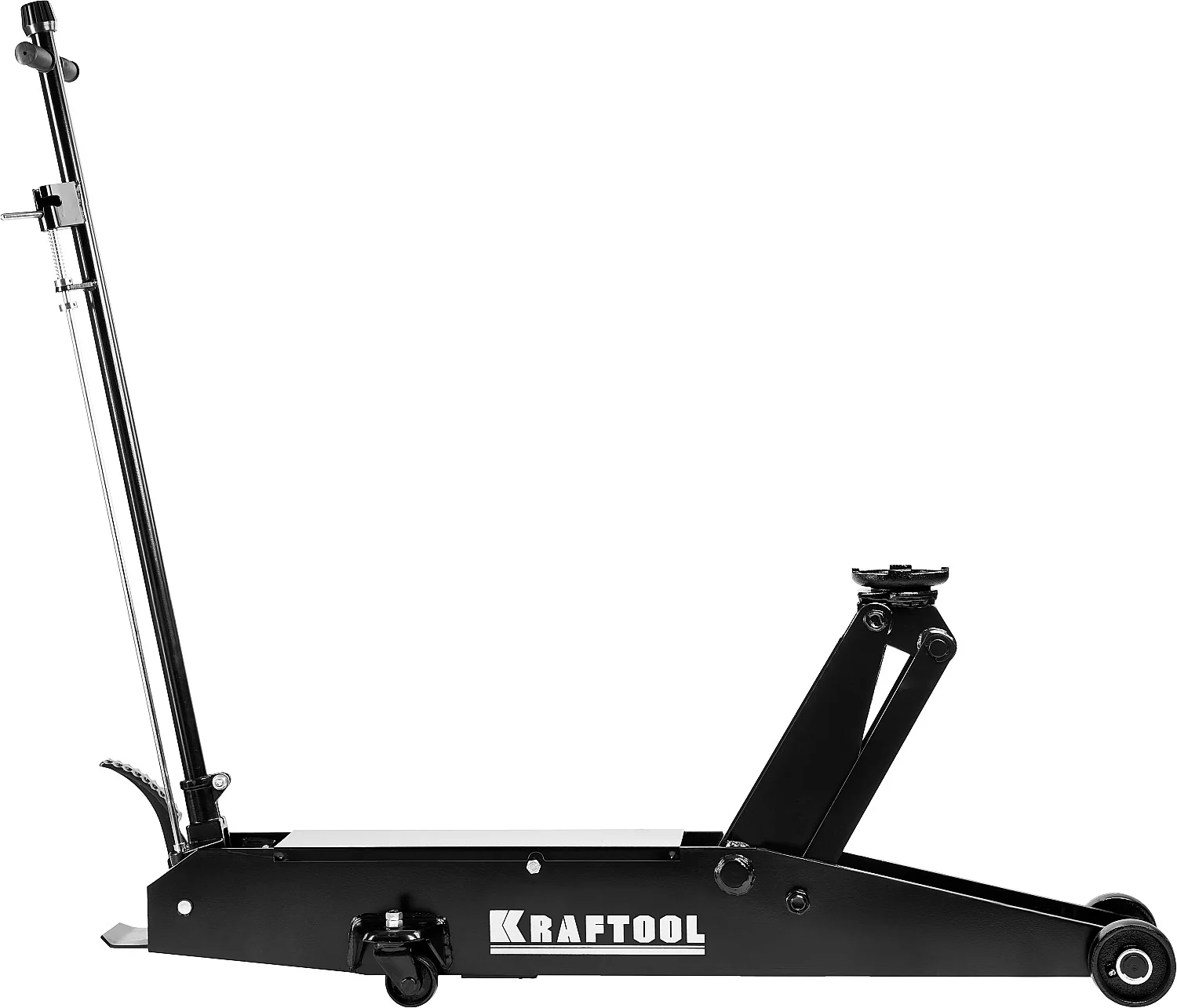 Домкрат подкатной KRAFTOOL 5 т, 150 - 560 мм, для тяжелой техники (43455-5)