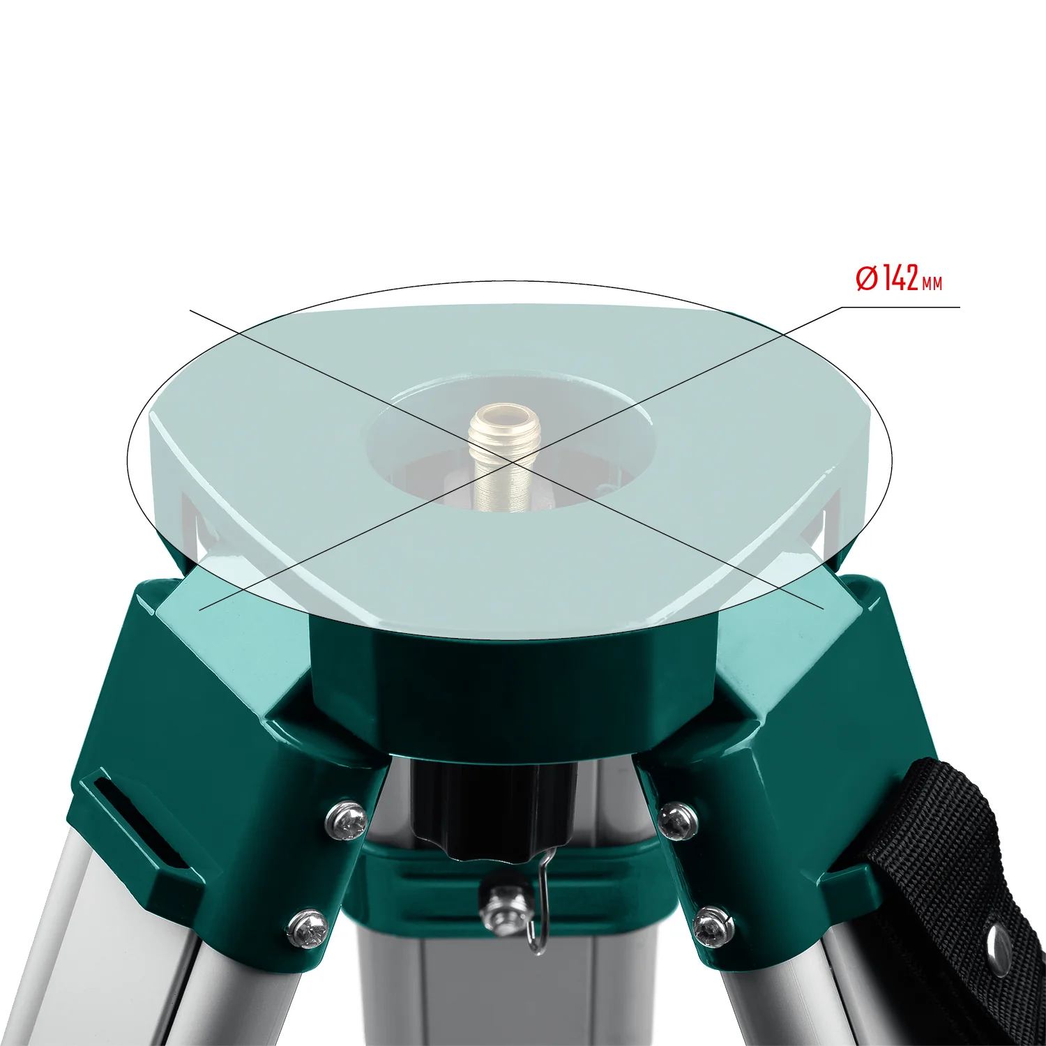Штатив геодезический KRAFTOOL 165 (34732)