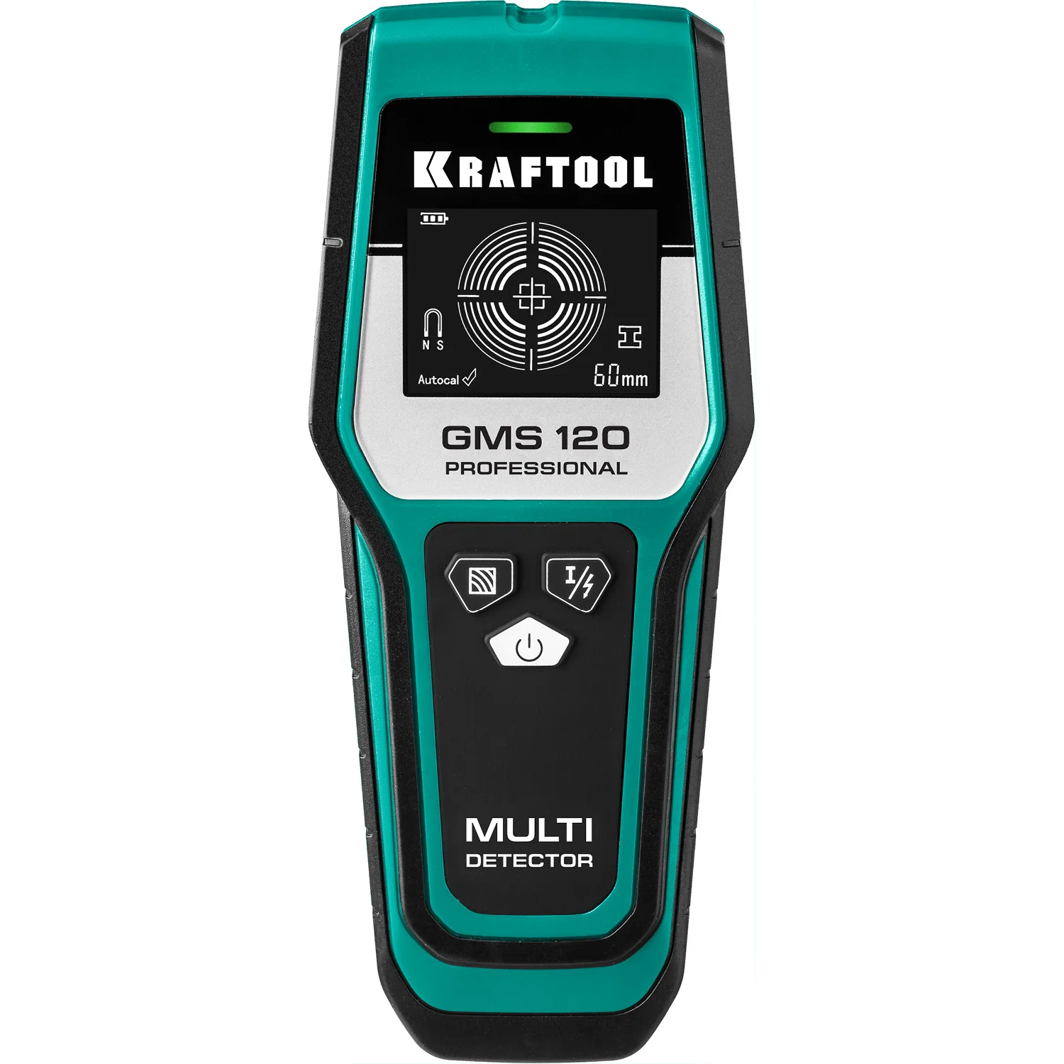 Детектор универсальный KRAFTOOL проводки, ЖК дисплей (45298)