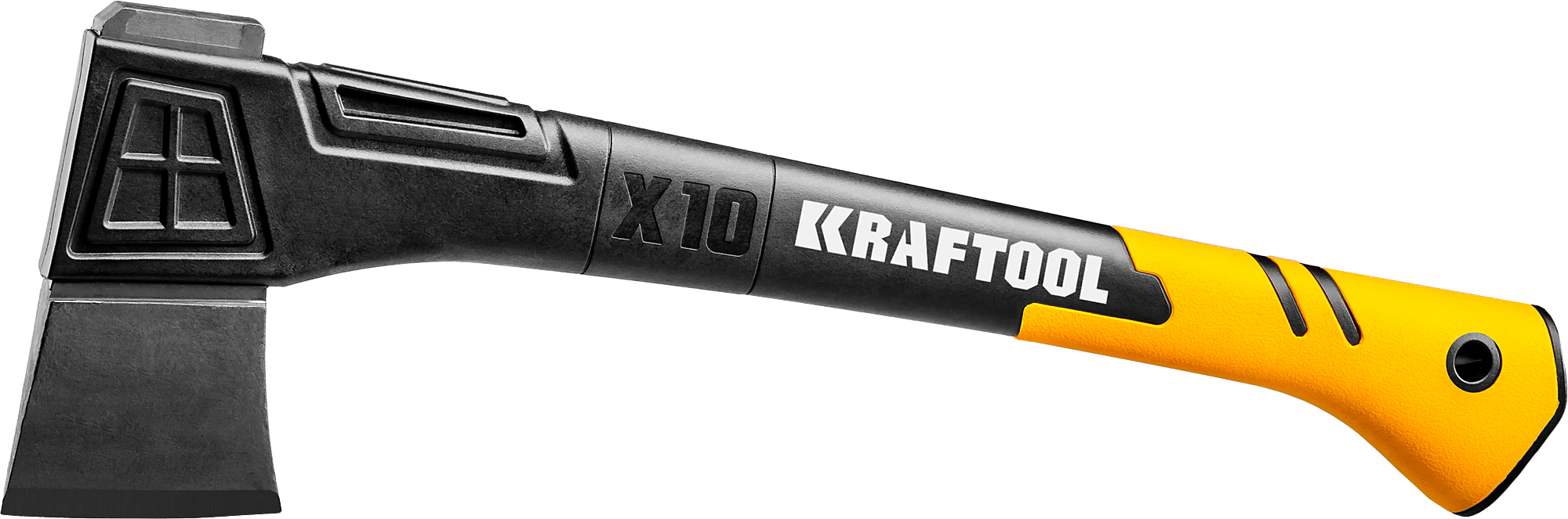Универсальный топор KRAFTOOL X10, 750/1000 г, 450 мм, в чехле (20660-10)