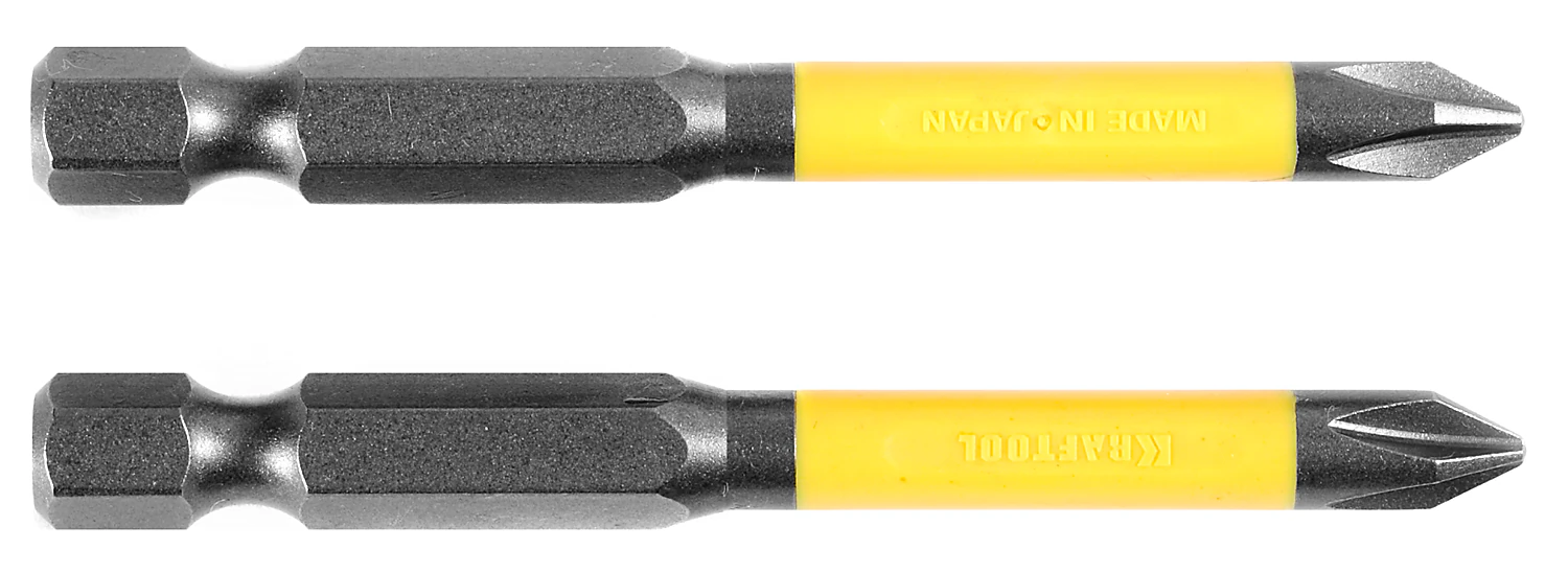 Торсионные биты KRAFTOOL PH1, 65 мм, 2 шт (26101-1-65)