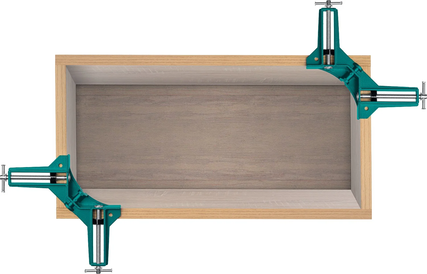 Угловая струбцина KRAFTOOL HCC-80, глубина зажима 73 мм (32203)