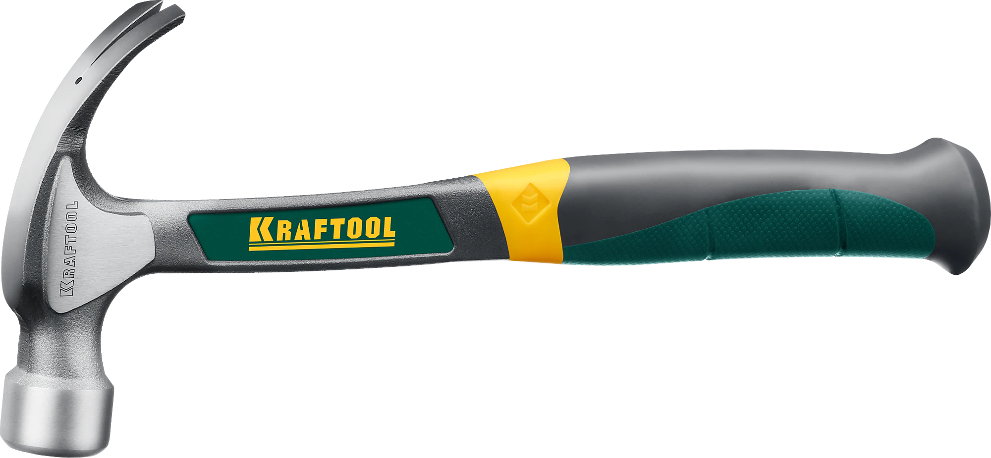 Молоток-гвоздодёр столярный KRAFTOOL 560 г, цельнокованый (20270)