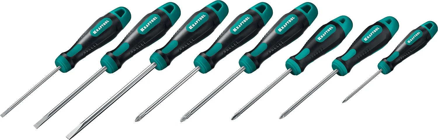 Набор отверток KRAFTOOL Х-Drive-8, 8 шт (250081-H8)