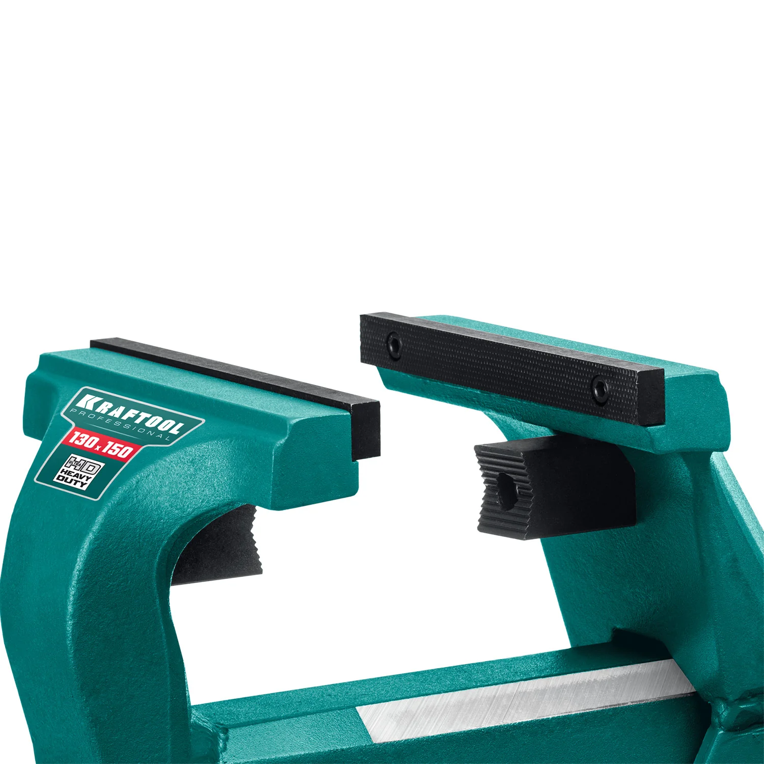 Кованые стальные тиски KRAFTOOL FORGE--130/150, с регулировкой компенсации люфта (32700-150)