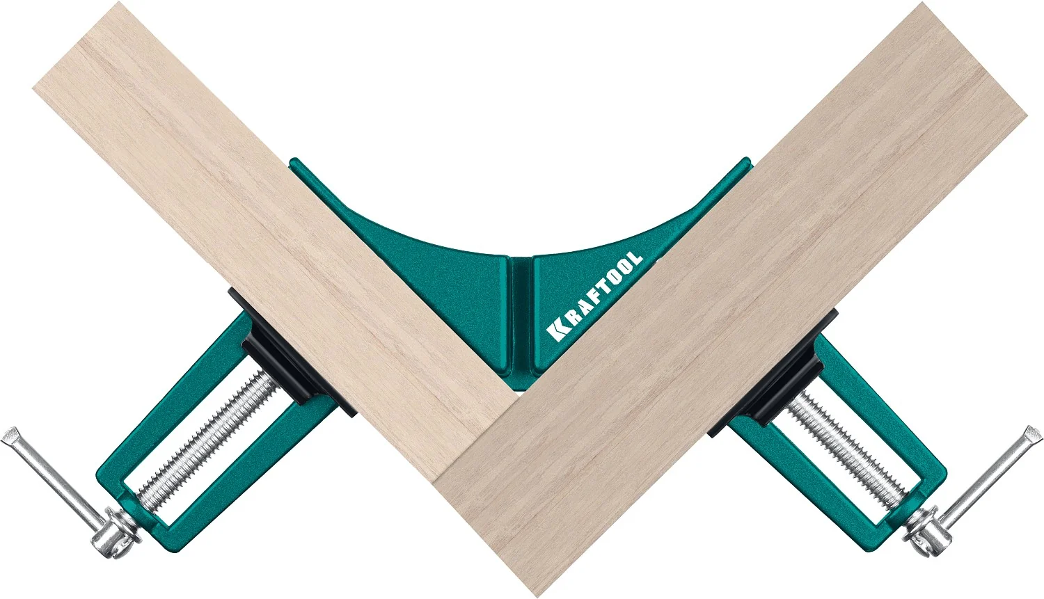 Угловая струбцина KRAFTOOL HCC-80, глубина зажима 73 мм (32203)
