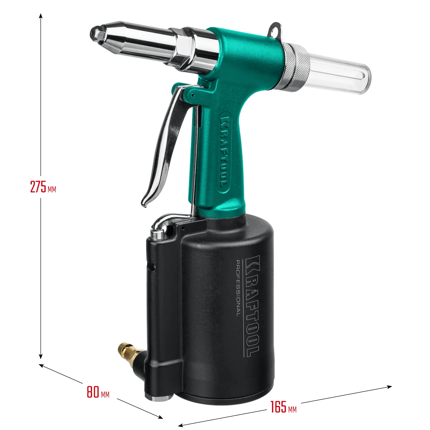 Пневматический заклепочник KRAFTOOL 31184 AR-48, 2.4 - 4.8 мм