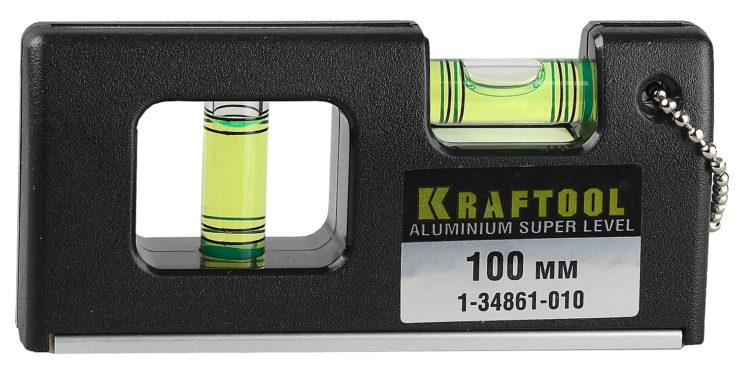 Уровень магнитный компактный KRAFTOOL 100 мм (34861-010)