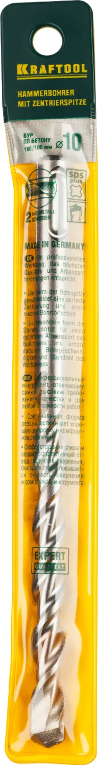 SDS-plus бур KRAFTOOL 29320-160-10 Expert, 10 х 160 мм